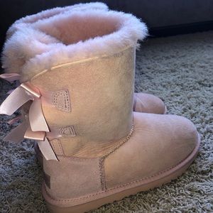 Ugg boots pink size 8